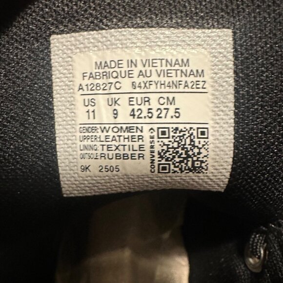 ⭐Converse Chuck Taylor All Star Wedge Platform 11 Patent Leather Shoes A12827C⭐ - Picture 12 of 12